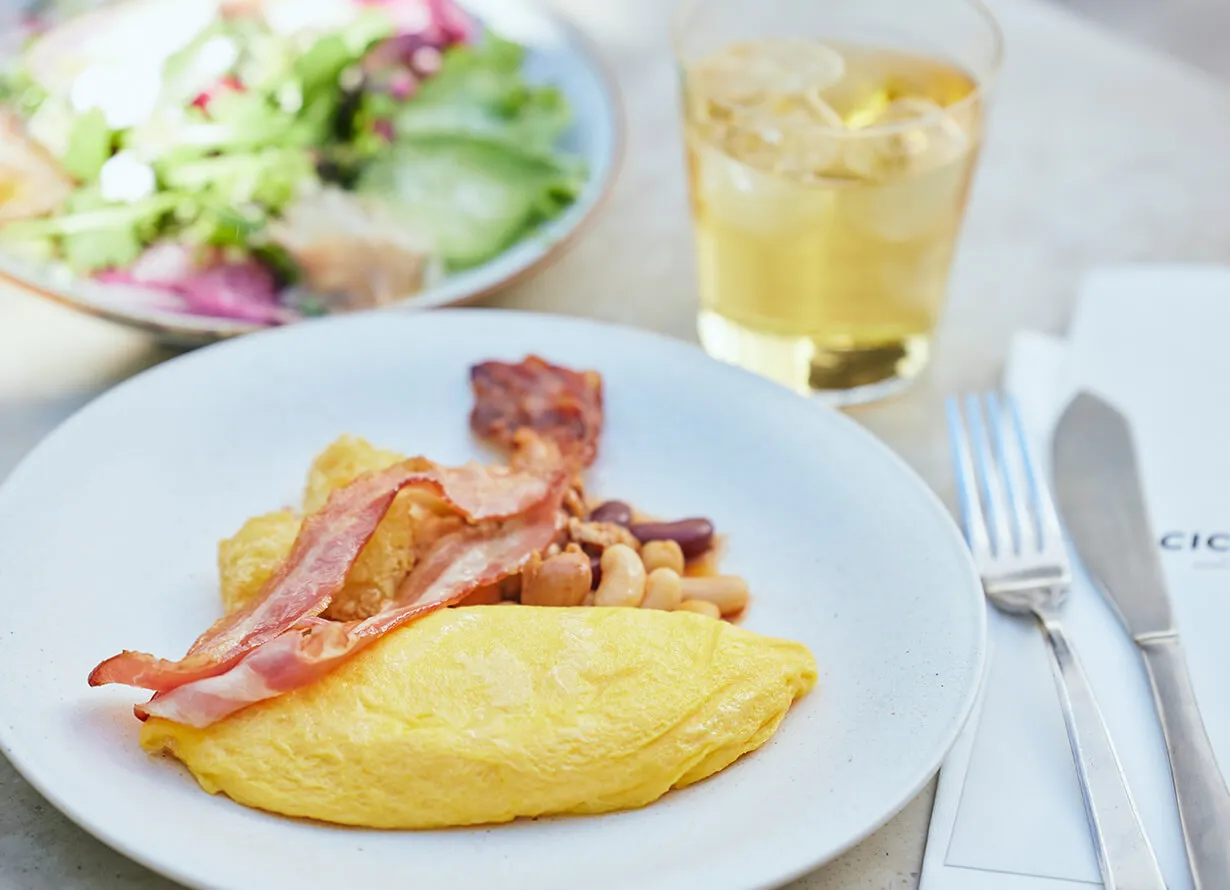 レストランの朝食のイメージ1