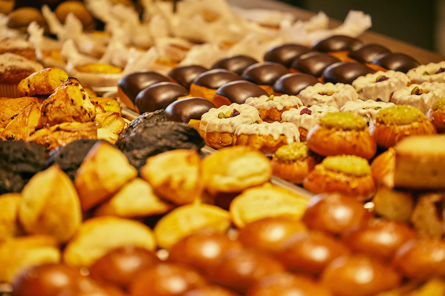 Bakery's Freshly Baked Bread