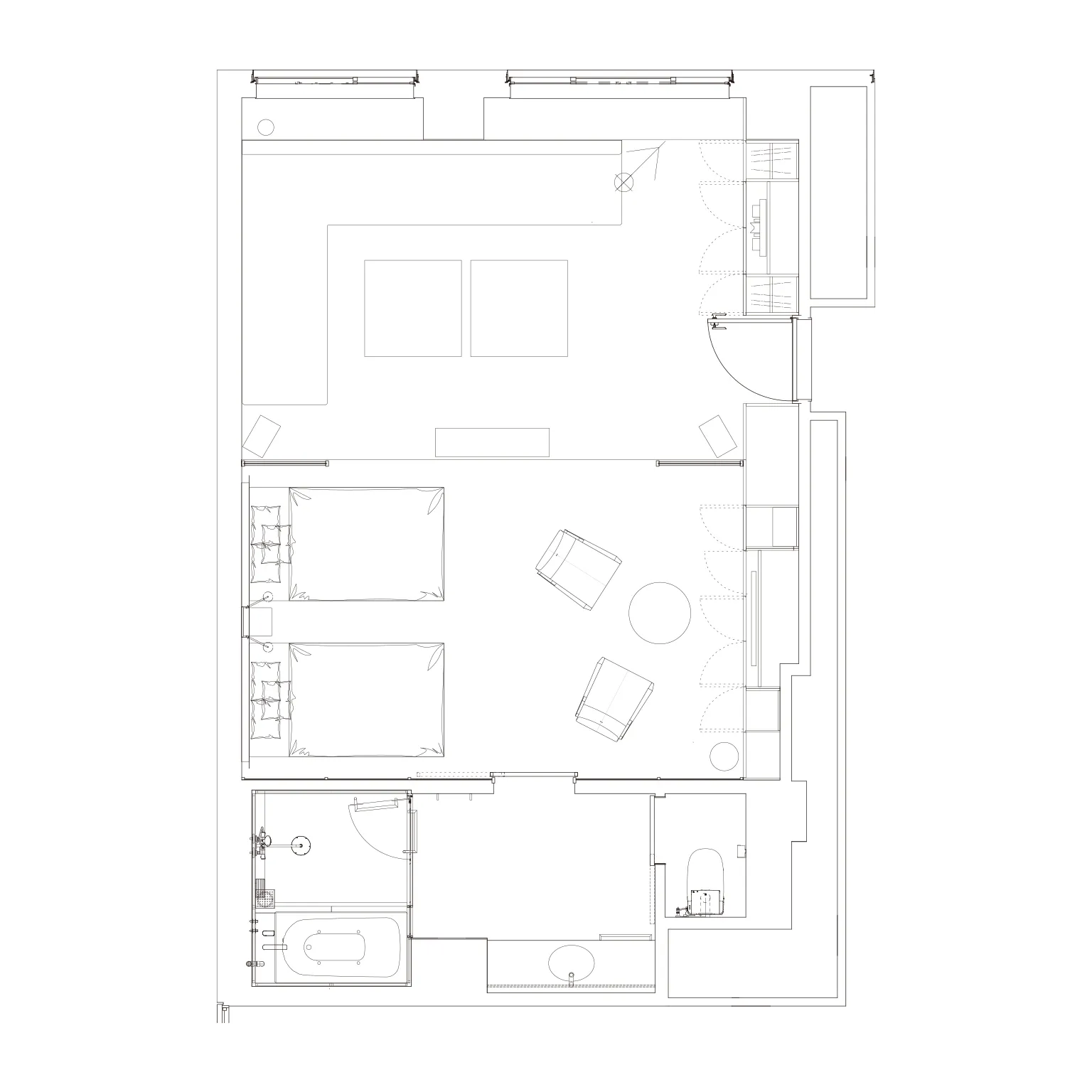 間取図 Junior Suite