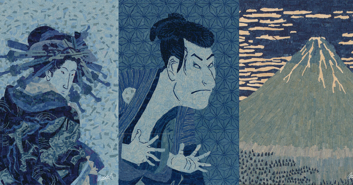 藍染アート作品 POP-UP個展】CRAFT Your Senses －藍染アート展 by MOTOHIRO